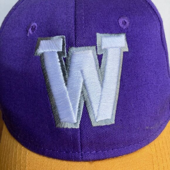 Washington Huskies Snapback Hat University of Washington Embroidered Logo - Picture 2 of 9